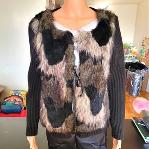 Women's Faux Fur Sweater
